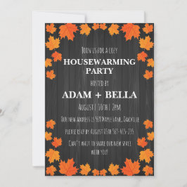 invitaciones para el calentamiento de la casa en o