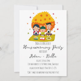 invitaciones para el calentamiento de la casa en o