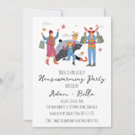 invitaciones para el calentamiento de la casa en o