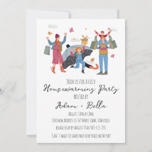 invitaciones para el calentamiento de la casa en o