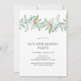 Invitaciones para el calentamiento de la casa Navi