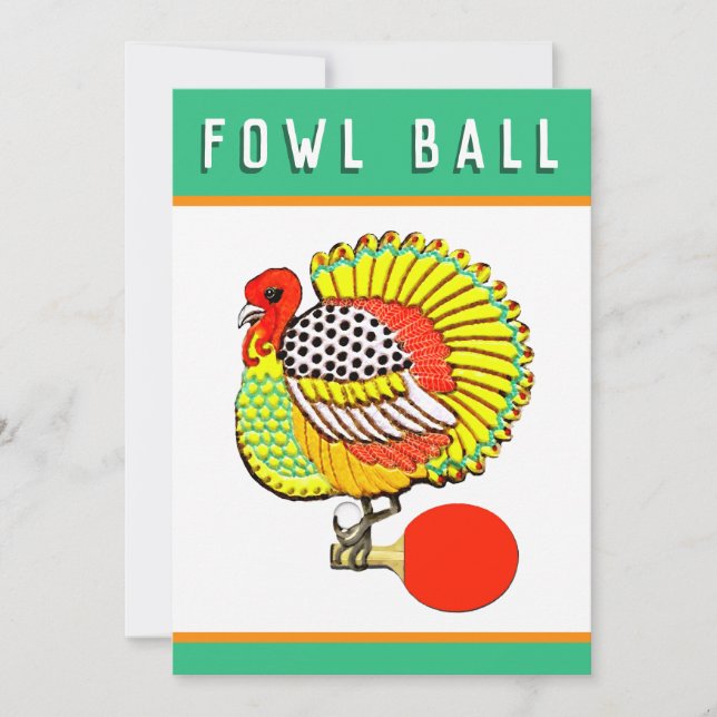 Invitaciones para el Día de Acción de Gracias (Anverso)