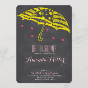 Invitaciones para el tablero de croquis de la duch