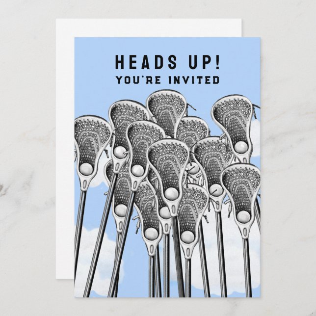 Invitaciones para evento de equipo en fiesta de La (Anverso / Reverso)