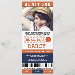 Invitaciones para fiesta de baby shower de balonce