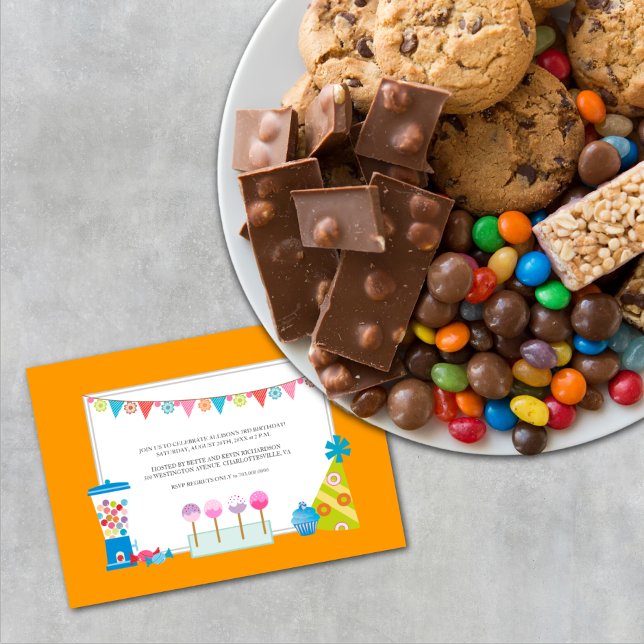 Invitaciones para fiesta de cumpleaños de niños {B (Subido por el creador)