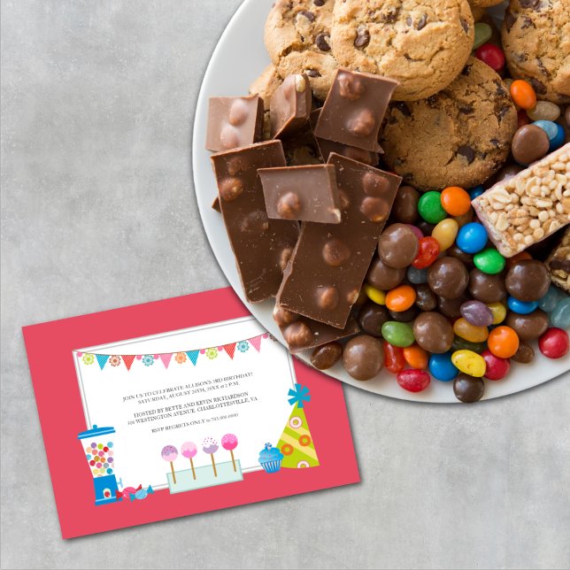 Invitaciones para fiesta de cumpleaños de niños {B (Subido por el creador)