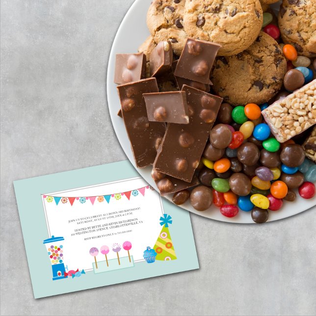 Invitaciones para fiesta de cumpleaños de niños {B (Subido por el creador)