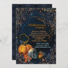 Invitaciones para fiesta de Halloween