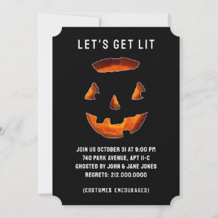 Invitaciones para fiesta de Halloween para adultos