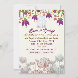 Invitaciones para Fiesta de Inauguración de Casa
