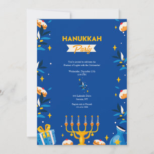 Invitaciones para Fiesta de Janucá
