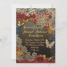 INVITACIONES PARA FIESTA DE OTOÑO