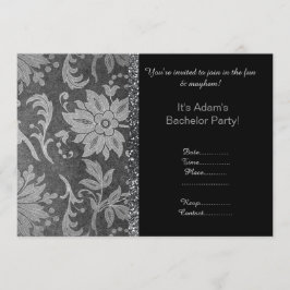 INVITACIONES PARA FIESTA DE SOLTERO MODERNA POR I 