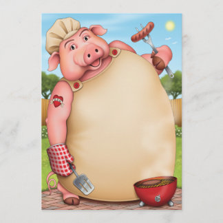 Invitaciones para fiestas de barbacoa, presentació