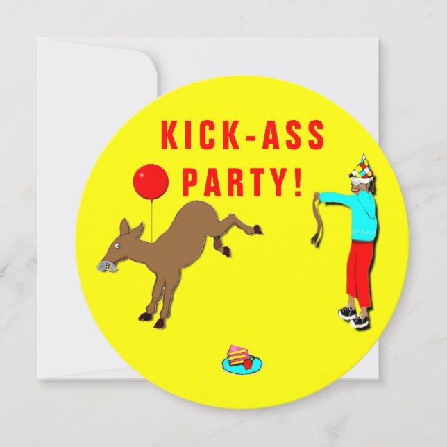 invitaciones para fiestas de cumpleaños adultos (Anverso)