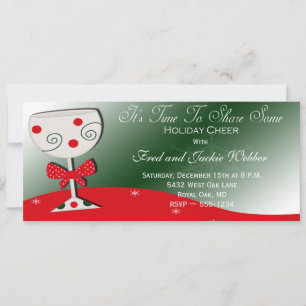Invitaciones para fiestas de feriados o Navidades