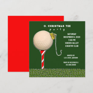 Invitaciones para fiestas de golf
