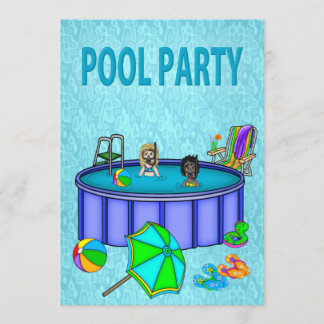 Invitaciones para fiestas de grupos de niños