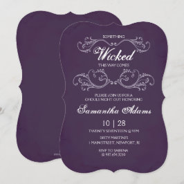 Invitaciones para fiestas de Halloween para adulto