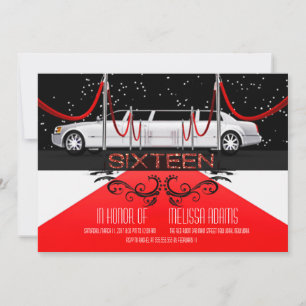 Invitaciones para fiestas de la Alfombra Roja Dulc