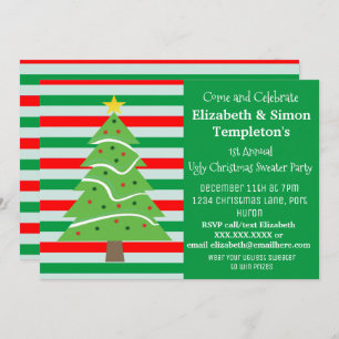 Invitaciones para fiestas de Navidades