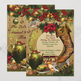 Invitaciones para fiestas de Navidades de vacacion