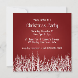 Invitaciones para fiestas de navidades invitan a f