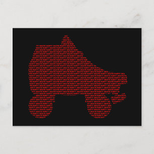 invitaciones para fiestas de patinaje: pilas de ti