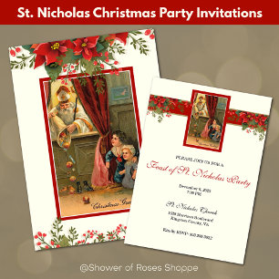 Invitaciones para fiestas de San Nicolás en el Día
