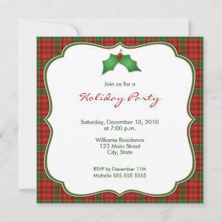 Invitaciones para fiestas de vacaciones