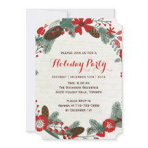 Invitaciones para fiestas de vacaciones