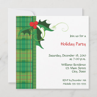 Invitaciones para fiestas de vacaciones