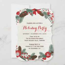 Invitaciones para fiestas de vacaciones