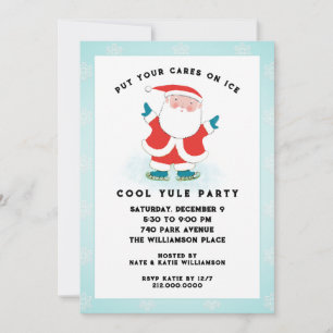 Invitaciones para fiestas de vacaciones creativas