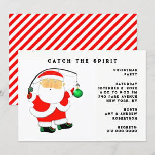 Invitaciones para fiestas de vacaciones de navidad