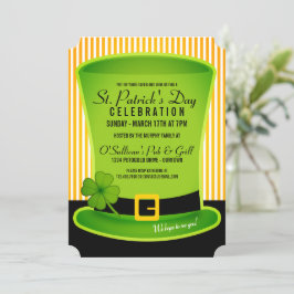 Invitaciones para fiestas del Día del Gorra de Lep