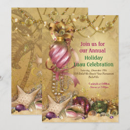 Invitaciones para fiestas en la playa de Luau
