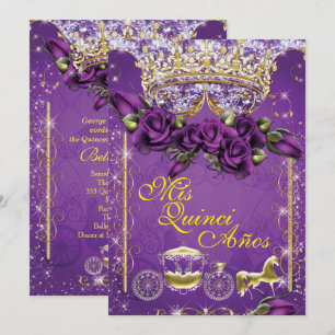 Invitaciones para fiestas Quinceañera y Sweet 16