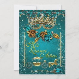 Invitaciones para fiestas Royal Quinceañera y Swee