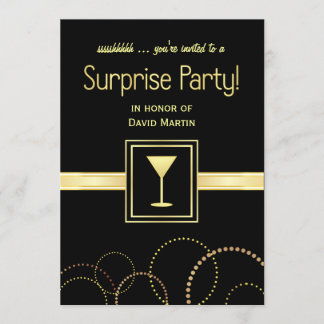 Invitaciones para fiestas sorpresa - Ssshhh estás