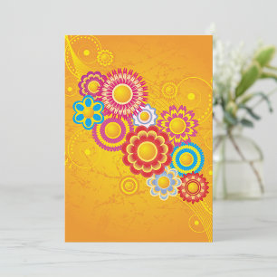 Invitaciones para Flores Florecientes