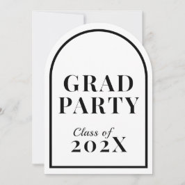 Invitaciones para graduación de grupos para gradua