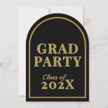 Invitaciones para graduación de grupos para gradua