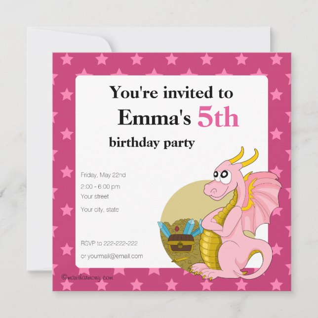 Invitaciones para imprimir de cumpleaños de person (Anverso)