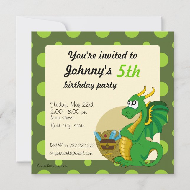 Invitaciones para imprimir de cumpleaños del perso (Anverso)