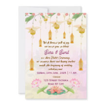 Invitaciones para la Ceremonia Haldi de Boda India