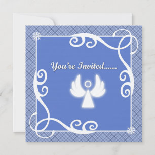 Invitaciones para la fiesta de ángel