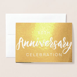 Invitaciones para la fiesta de aniversario de 50 a