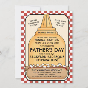 Invitaciones para la Fiesta de Barbeque del Día de